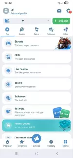 Screenshot 1xBet Casino-2